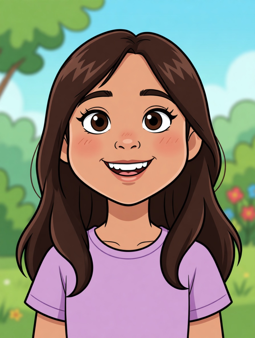 Maddie character illustration