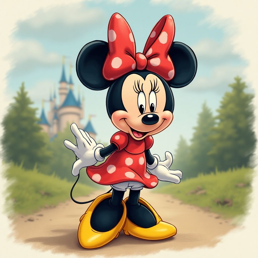 Minnie Mouse character illustration