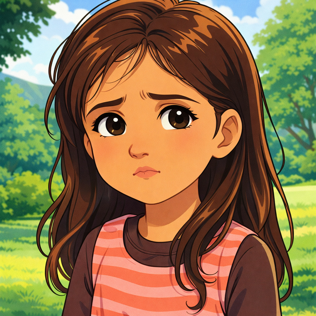 Mira Sunleaf character illustration