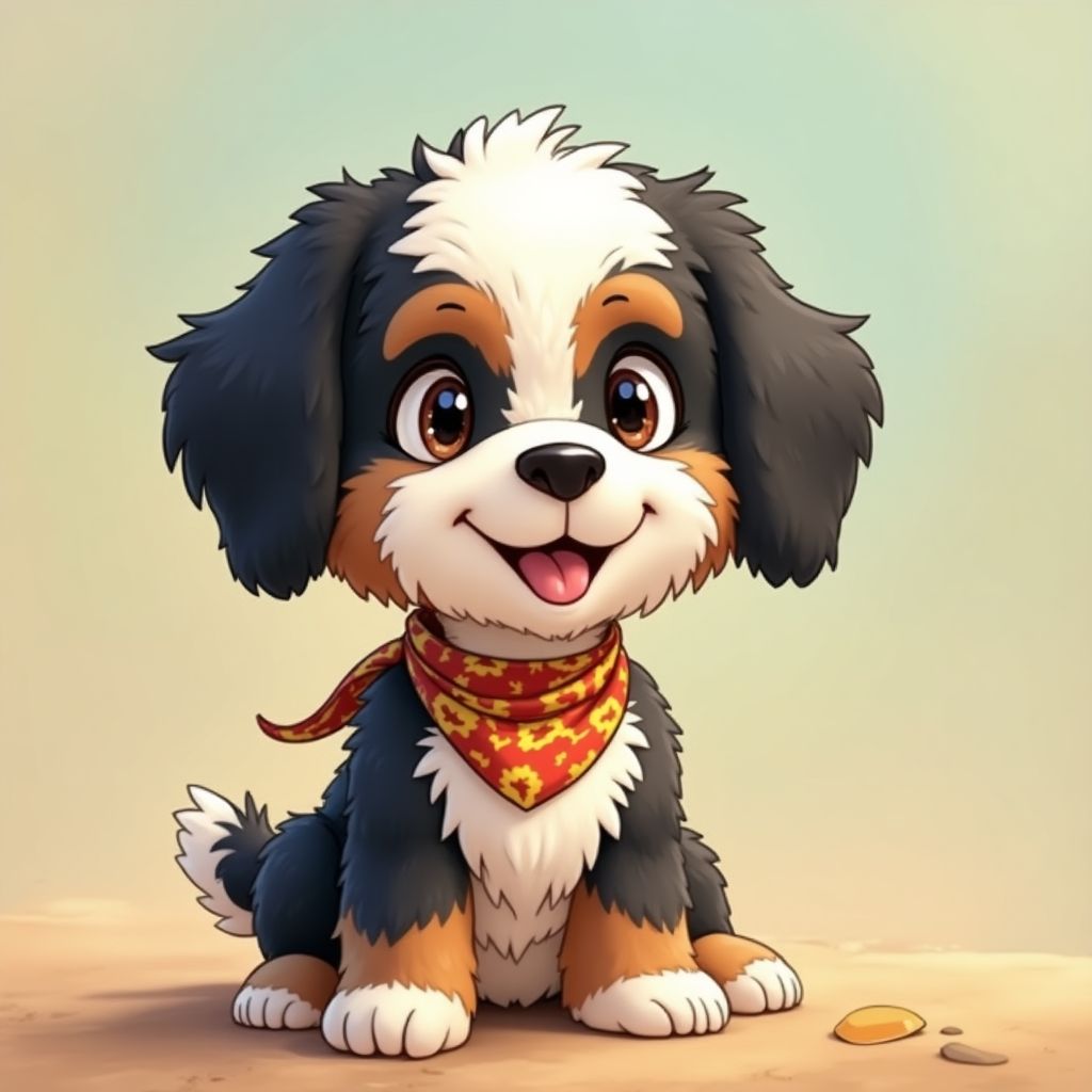 Mochi character illustration