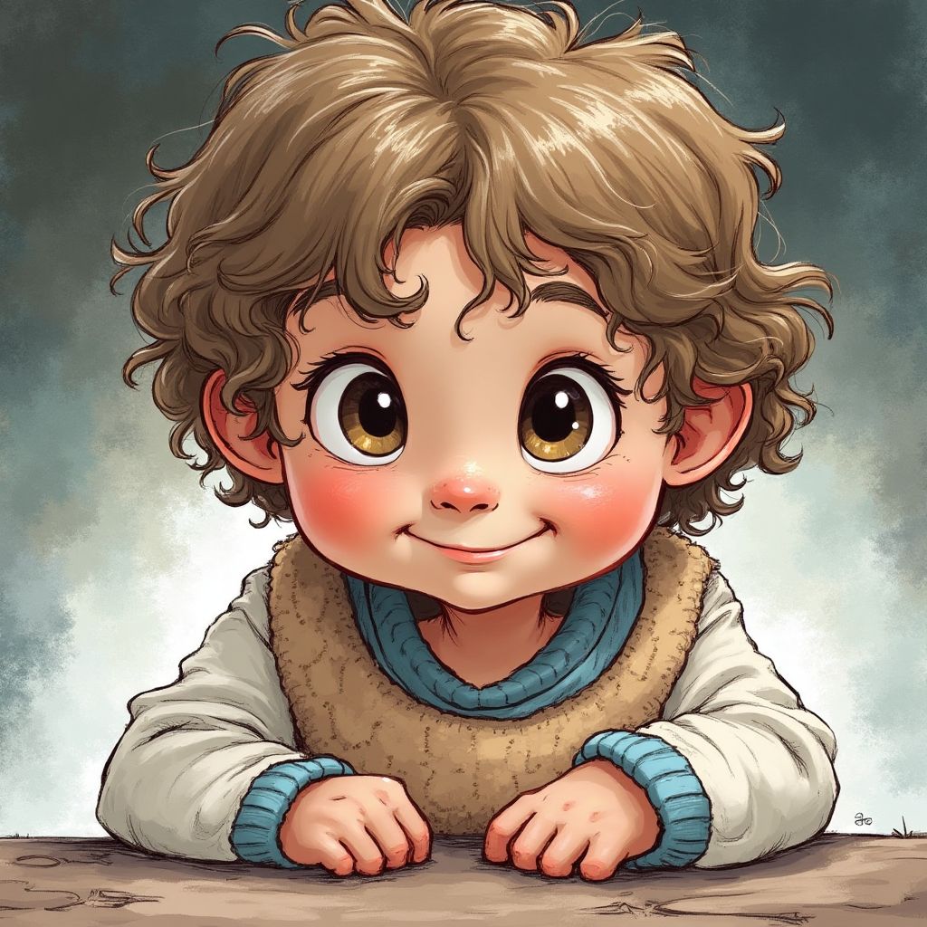 Noah character illustration