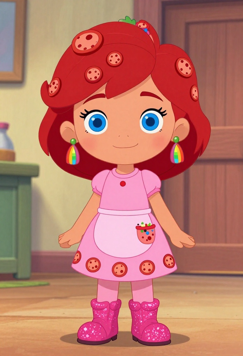 Pepperoni Pip character illustration