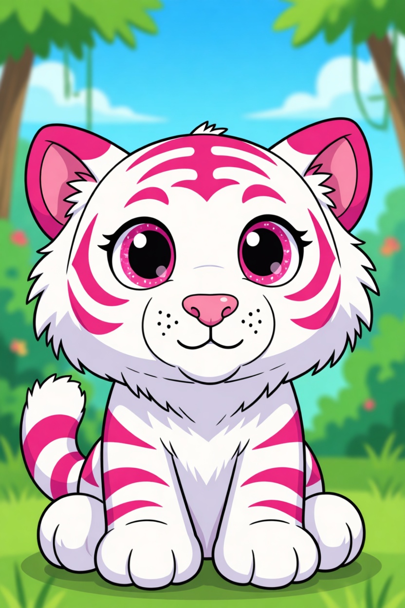 Pinky character illustration