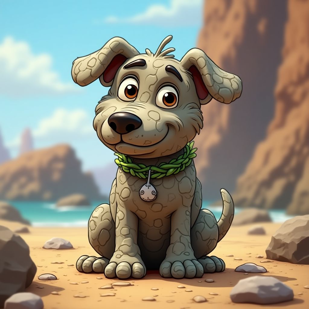 Rock Dog character illustration