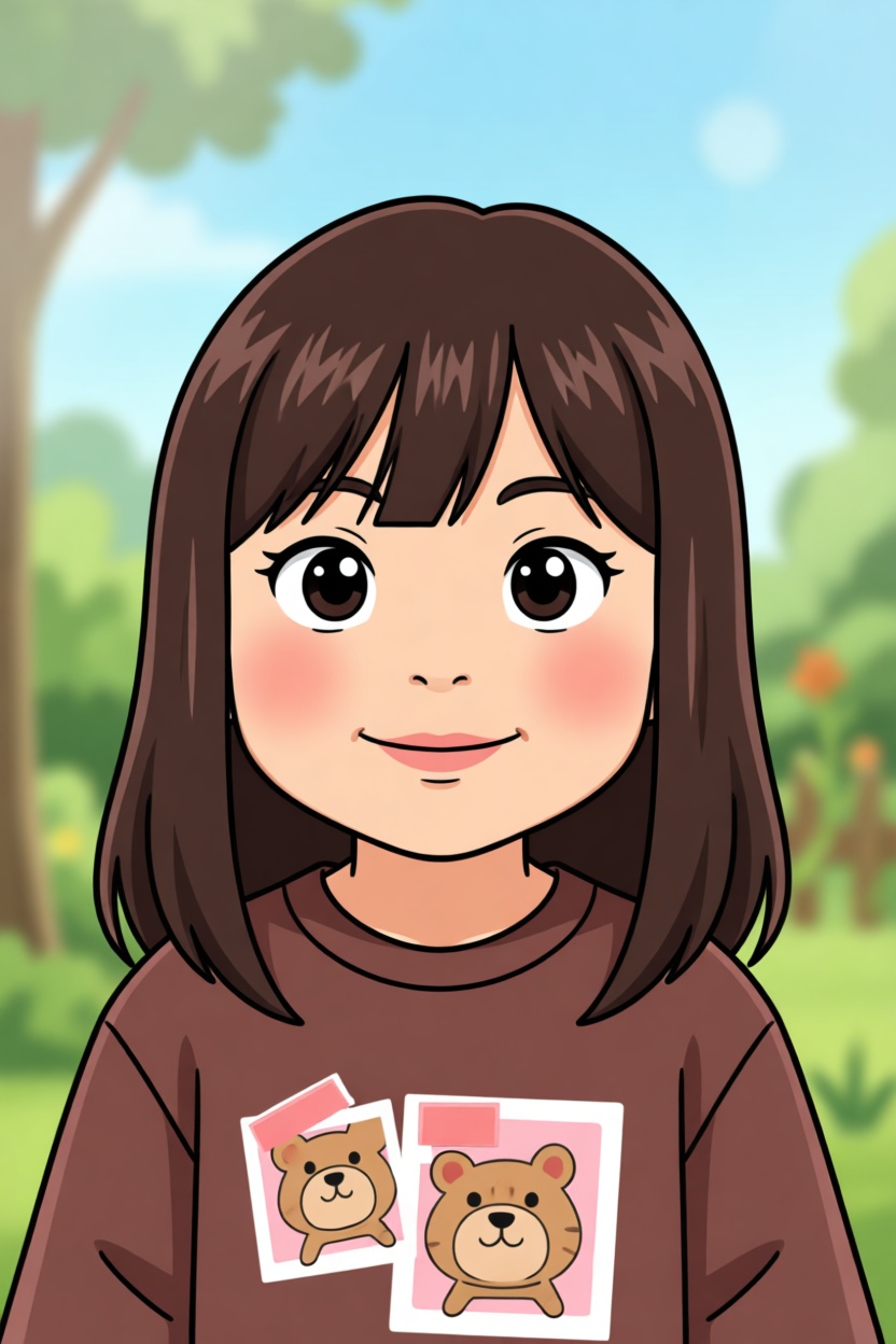 Cara character illustration