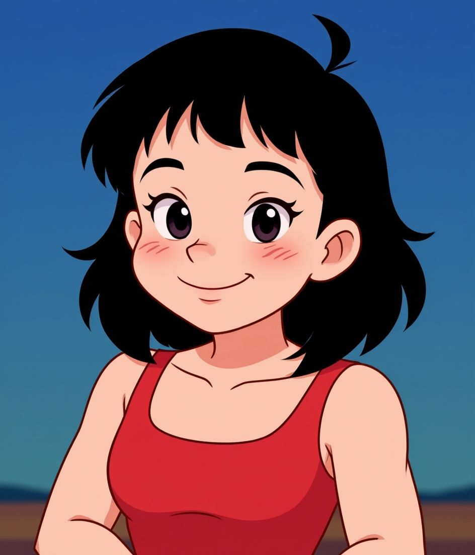 Elle character illustration