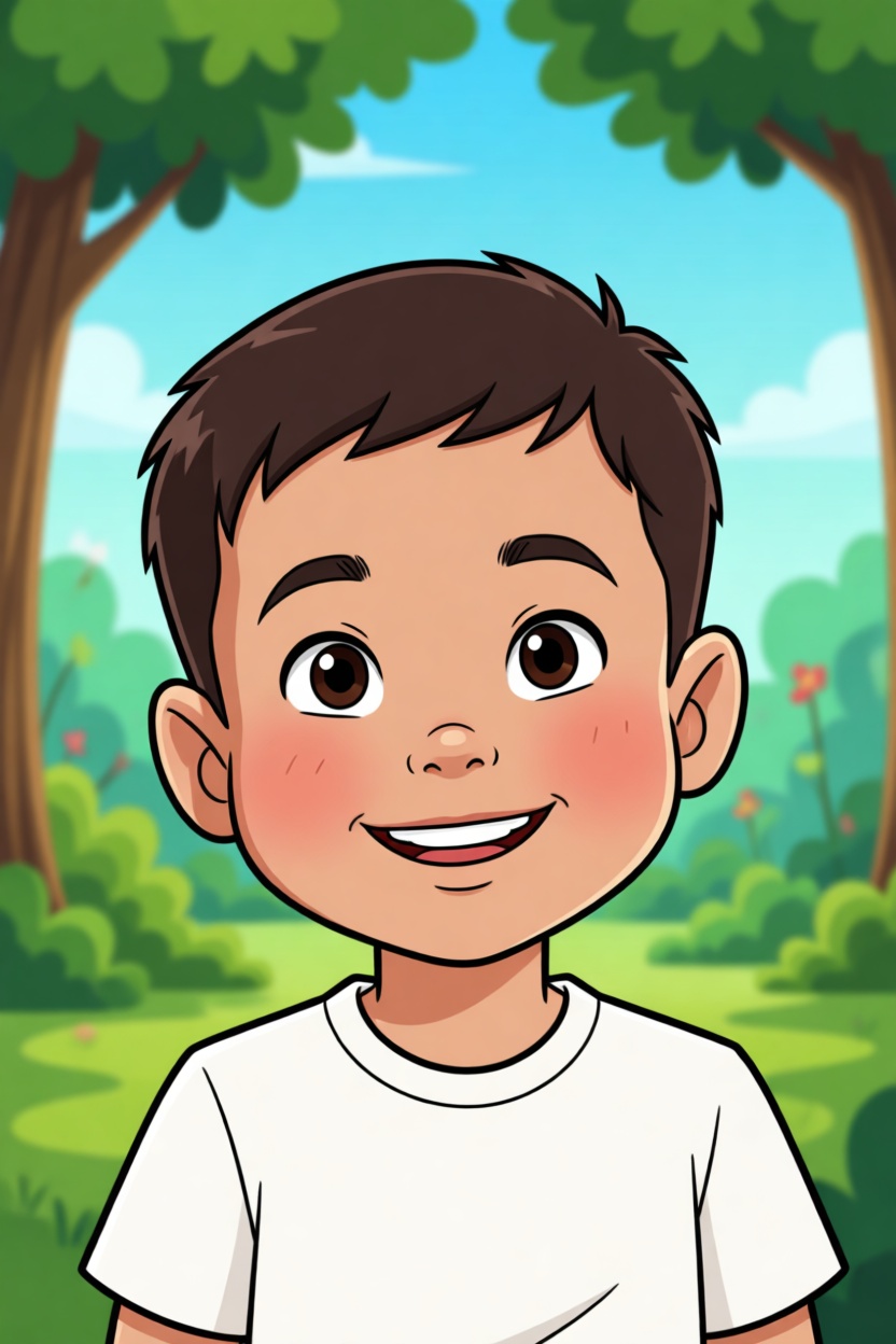 Liam character illustration