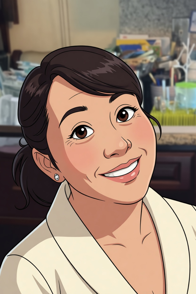 Mina Lian character illustration