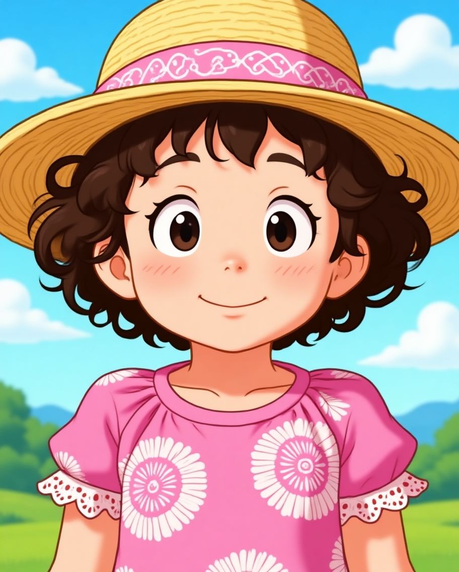 Pippa Petal-Top character illustration