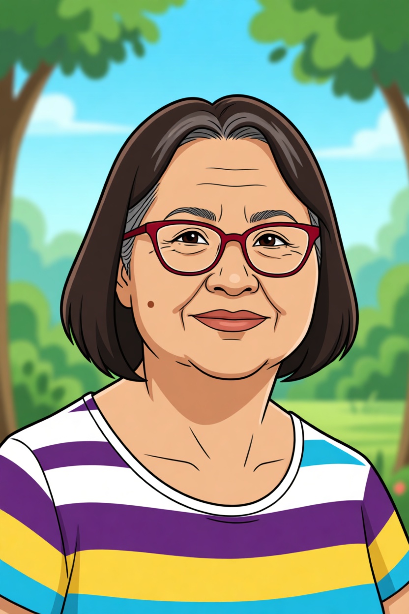 Tita Nora character illustration