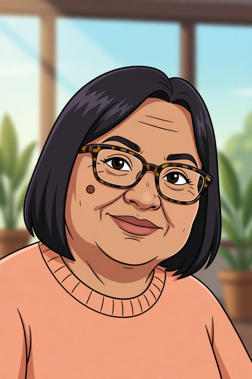 Tita Nora character illustration