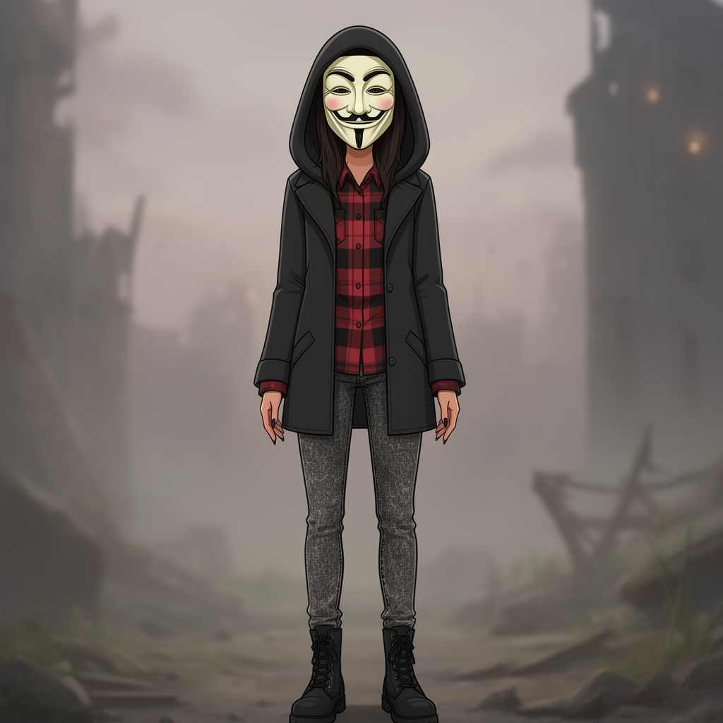 Aniee character illustration