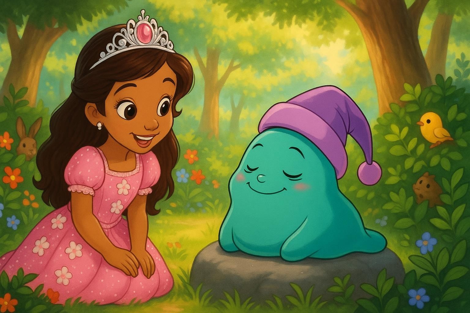 Sofia, Sleepy Slime, and the Friendship Surprise cover illustration