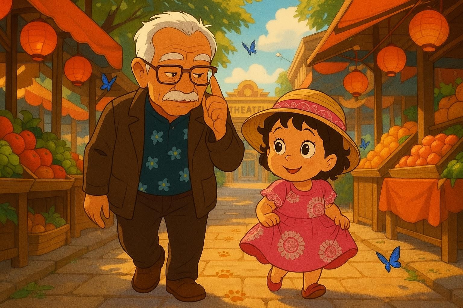 Lion Prints and Lantern Hints cover illustration