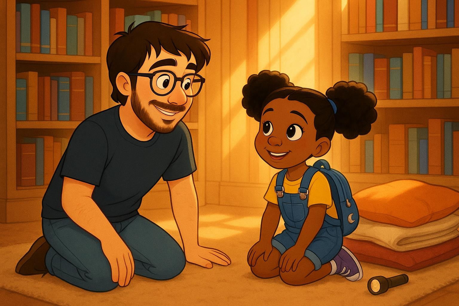 Blink-Blink, Sloth-Think: Evan’s Cozy Plan cover illustration