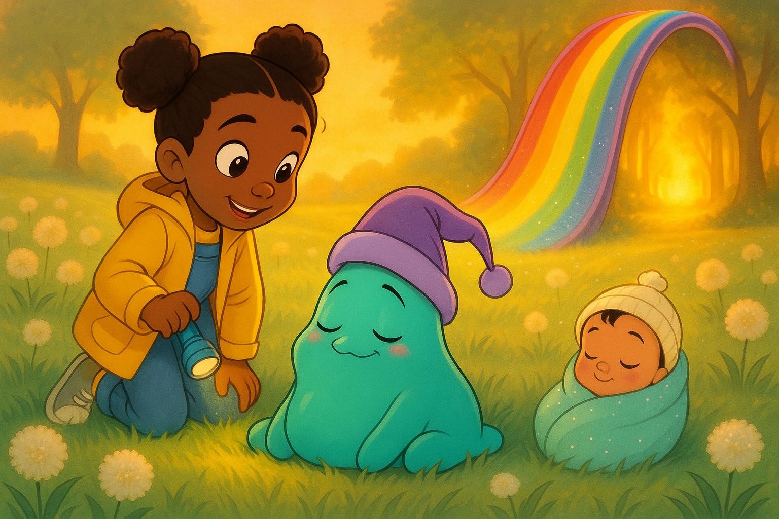 The Whisper-Bright Slide and the Softest Yawn cover illustration