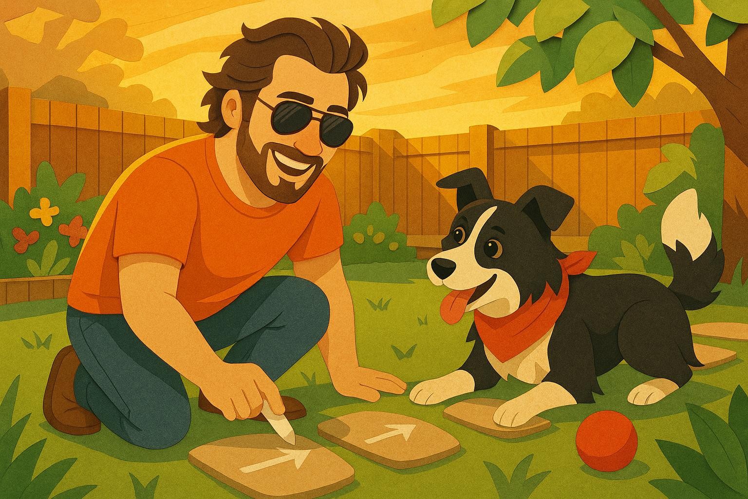 Pepper, Please Race! (But Chase the Ball) cover illustration