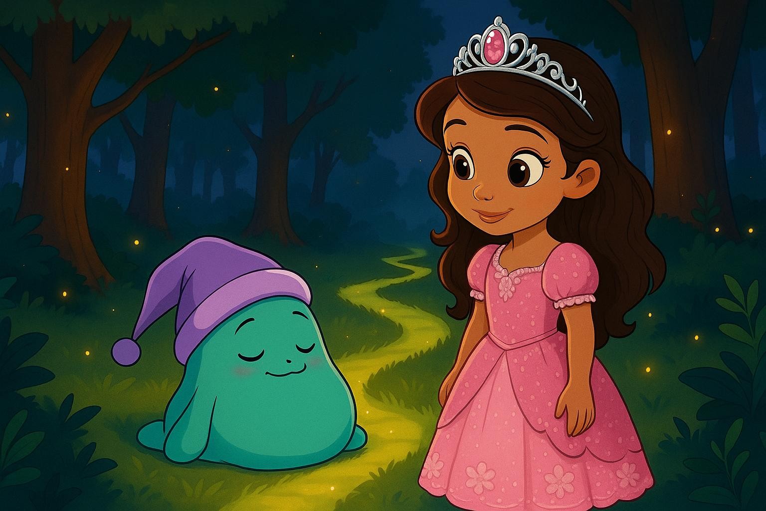 The Glow-Moss Nap Map cover illustration