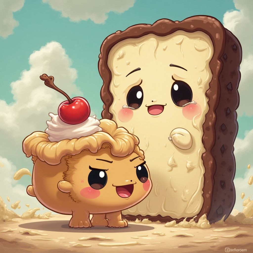 Cutie Pie and the Ice Cream Sandwich Showdown cover illustration