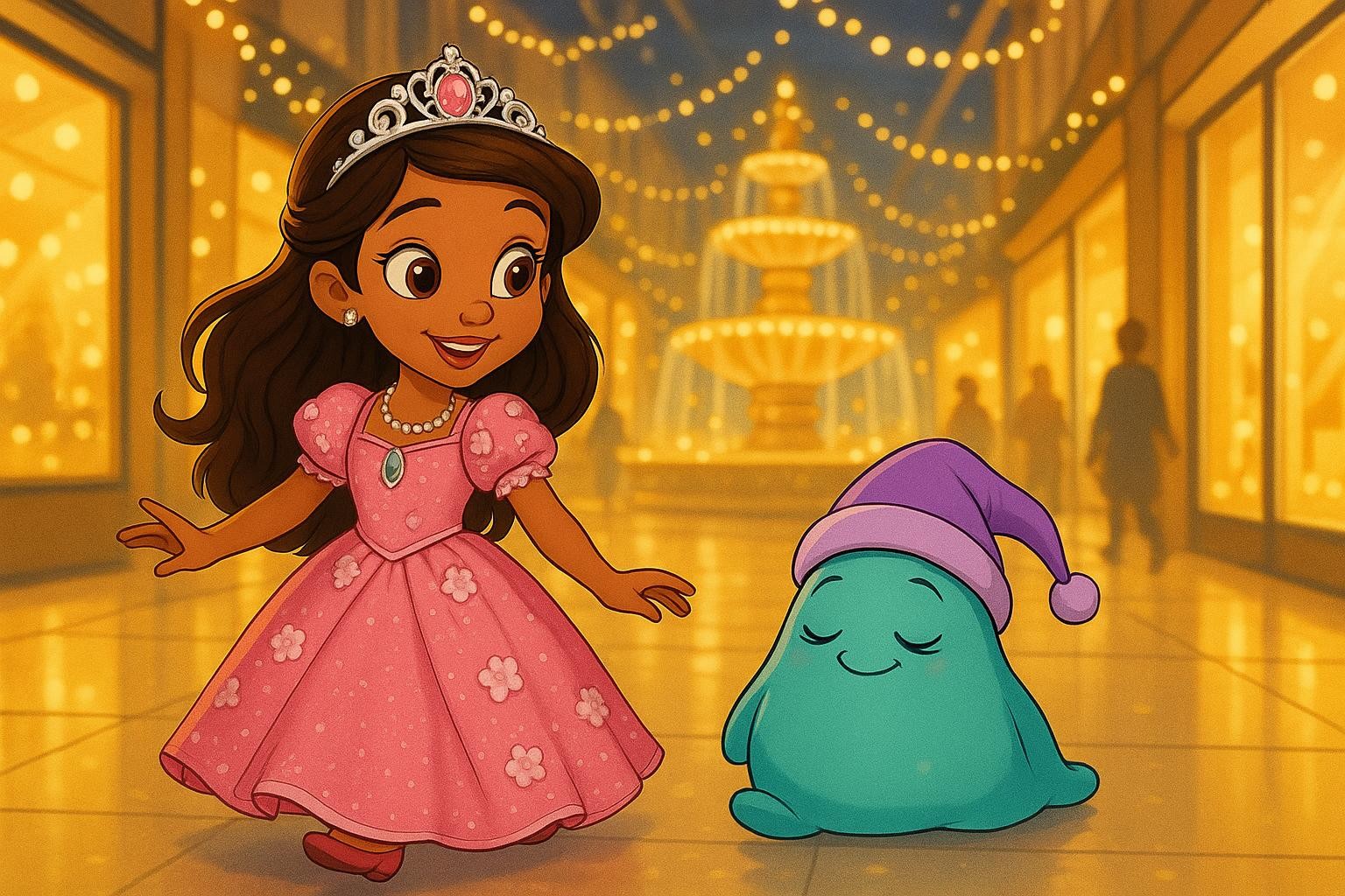 Mall Magic and the Orange Mocha Mix-Up cover illustration