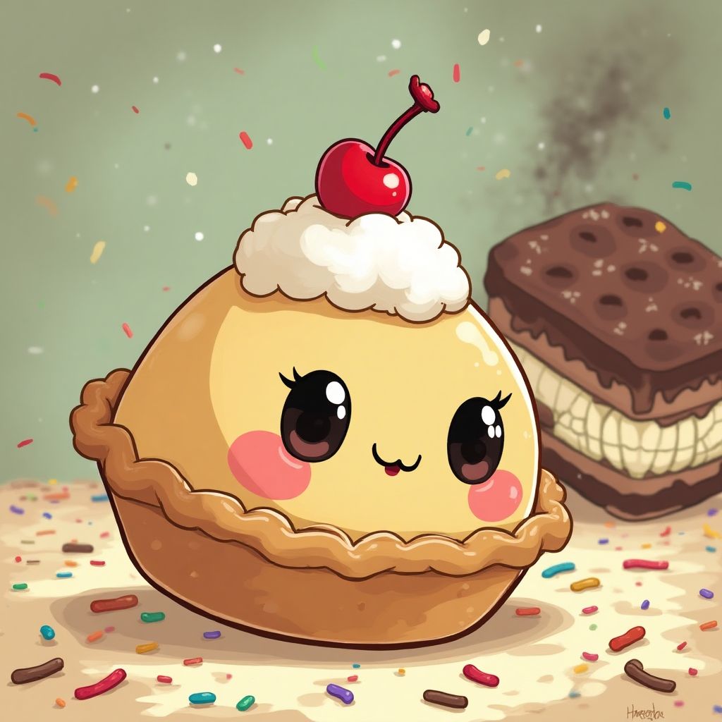 Cutie Pie's Ice Cream Sandwich Showdown cover illustration