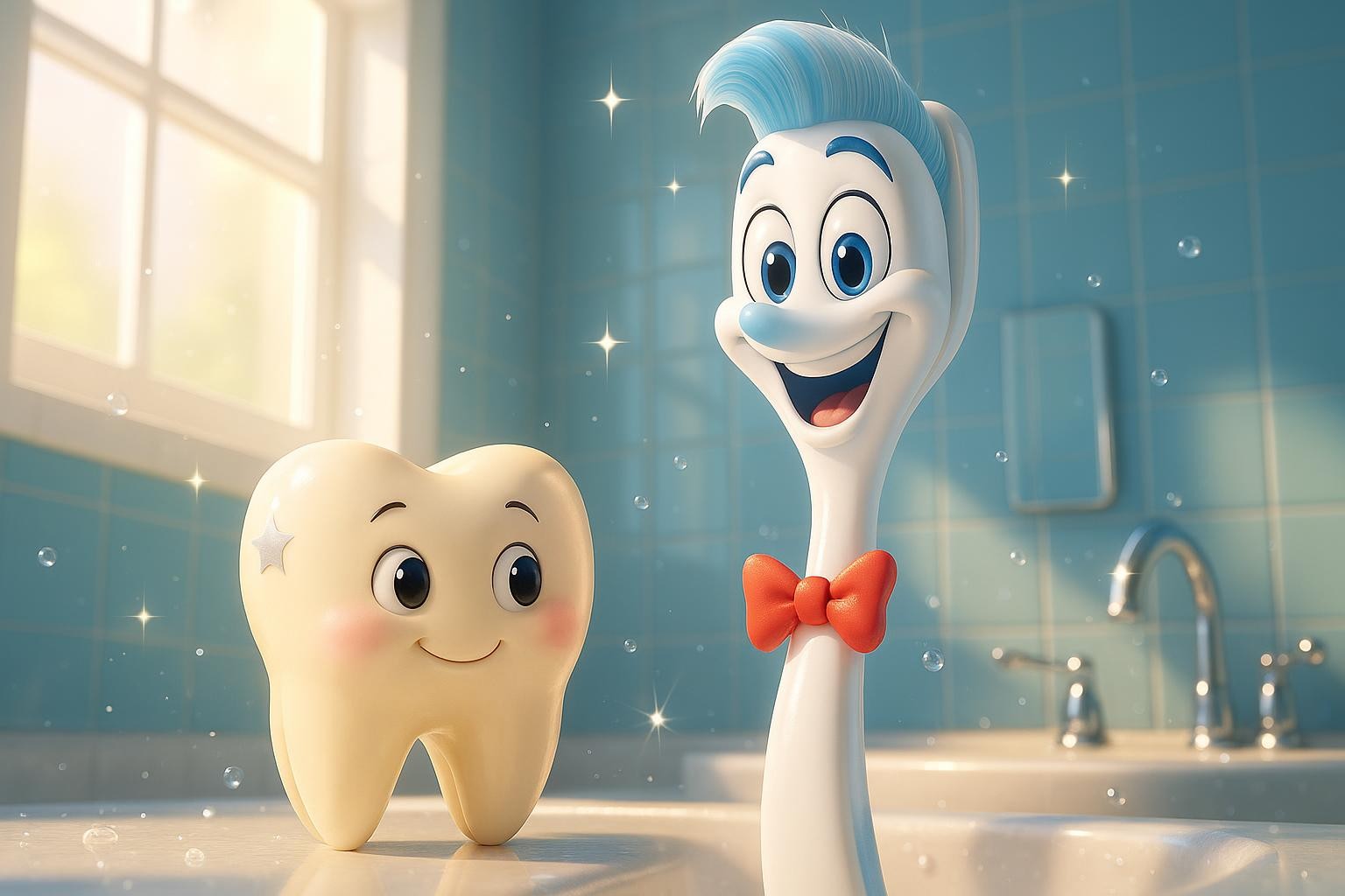 Mr. Toothbrush and the Sneaky Shadow Spot cover illustration