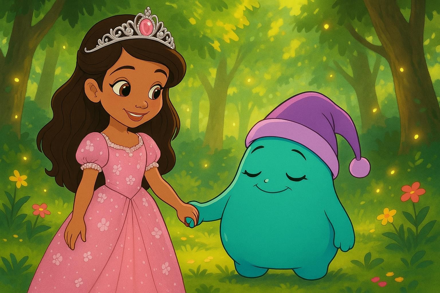 Sofia, Sleepy Slime, and the Friendship Formula cover illustration