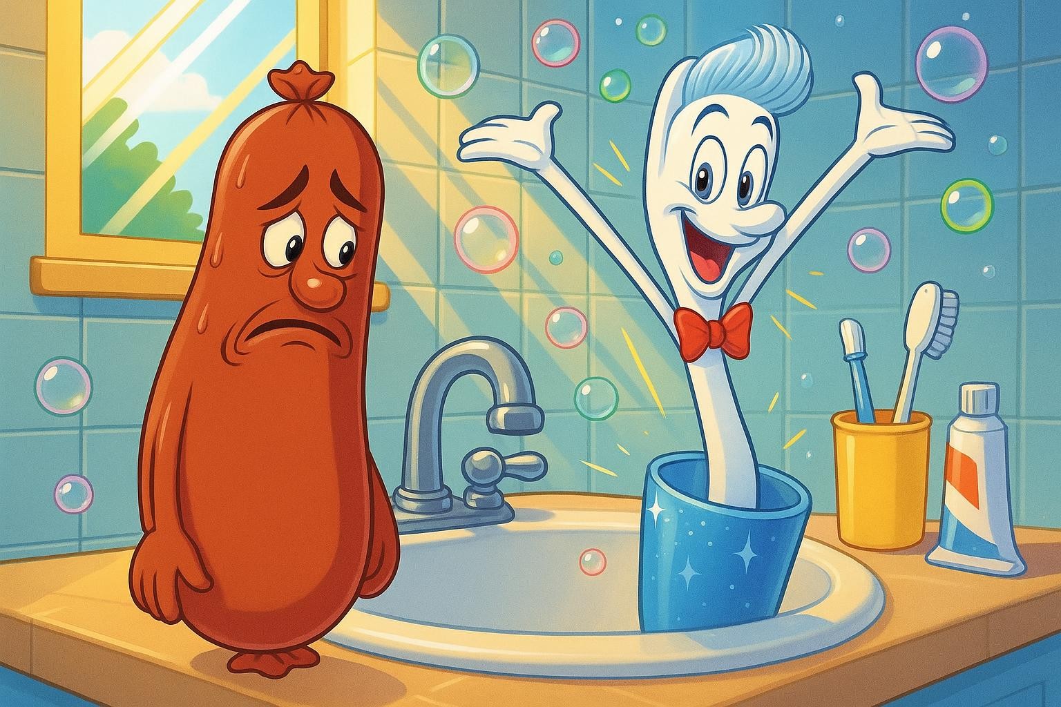 Brusha-Brusha Boogie: Whimpy Weiner’s Tooth-Ticklin’ Tune cover illustration