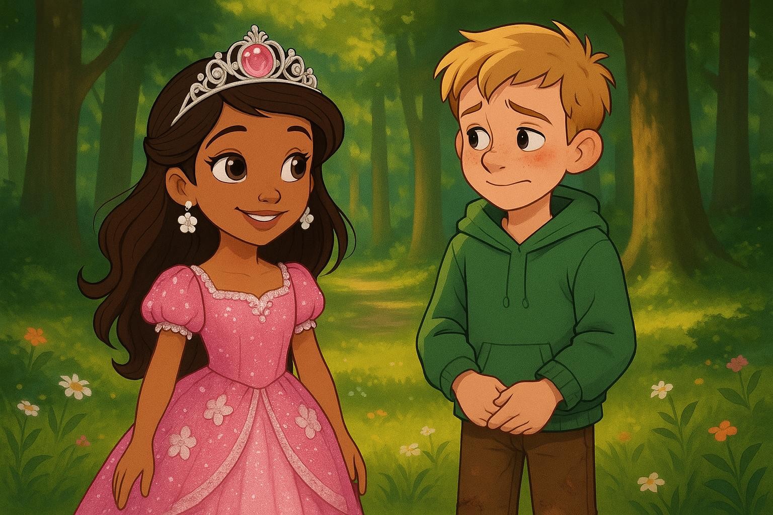 Sofia and the Bully's Secret Smile cover illustration