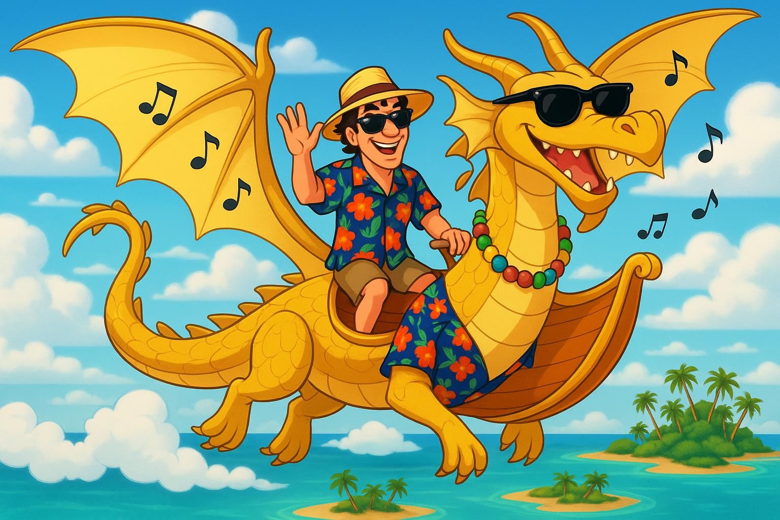 Blazetooth & the Bahama Holiday Hullabaloo cover illustration