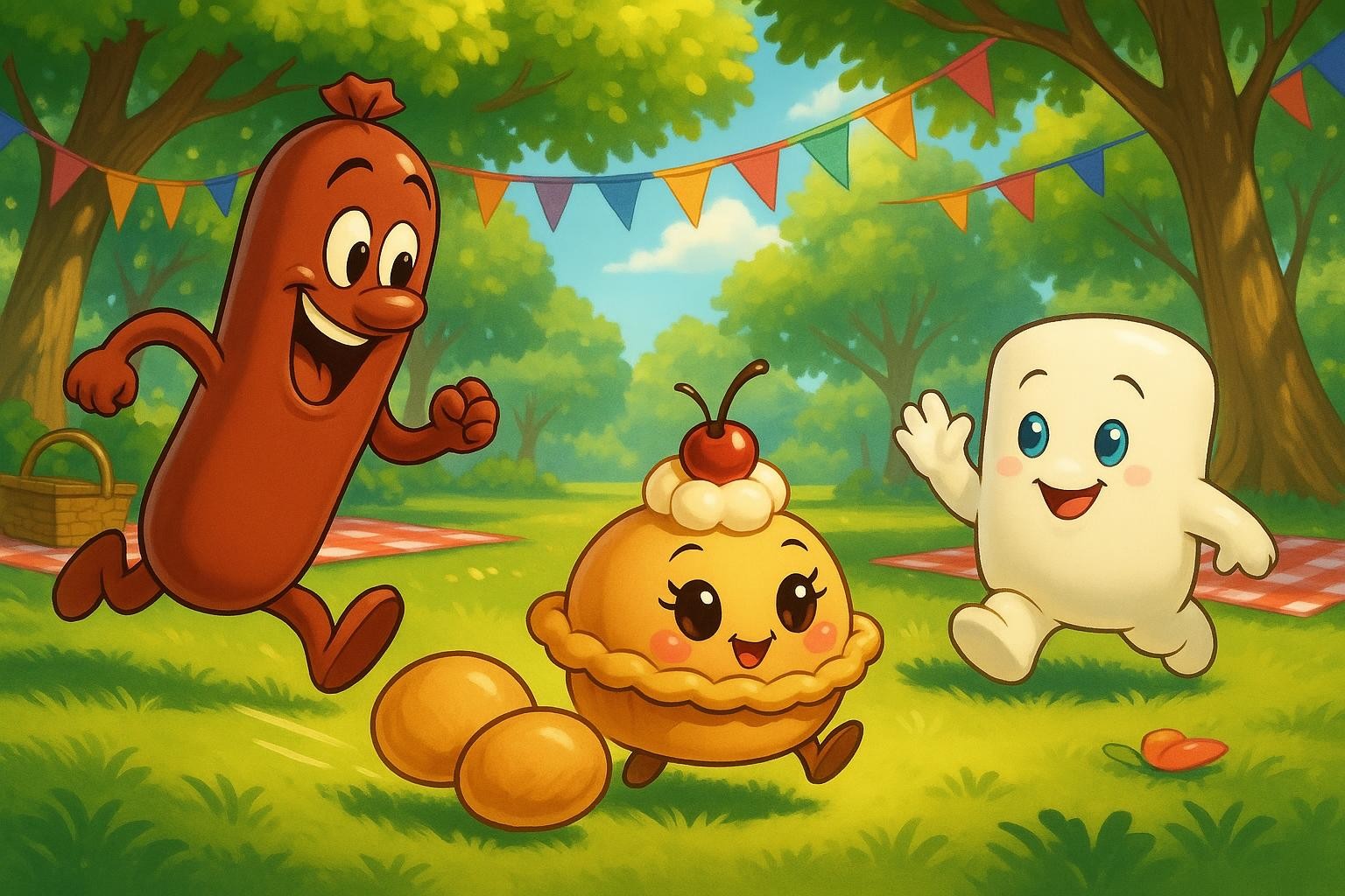 Whimpy Weiner's Buns Bonanza! cover illustration