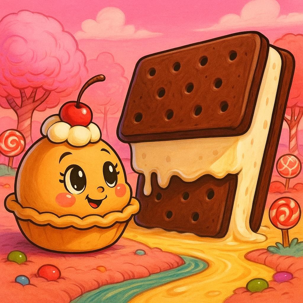 Cutie Pie and the Ice Cream Confrontation cover illustration