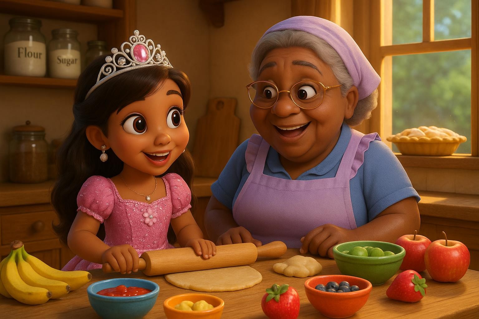 Sofia and the Marvelous Pie Surprise cover illustration