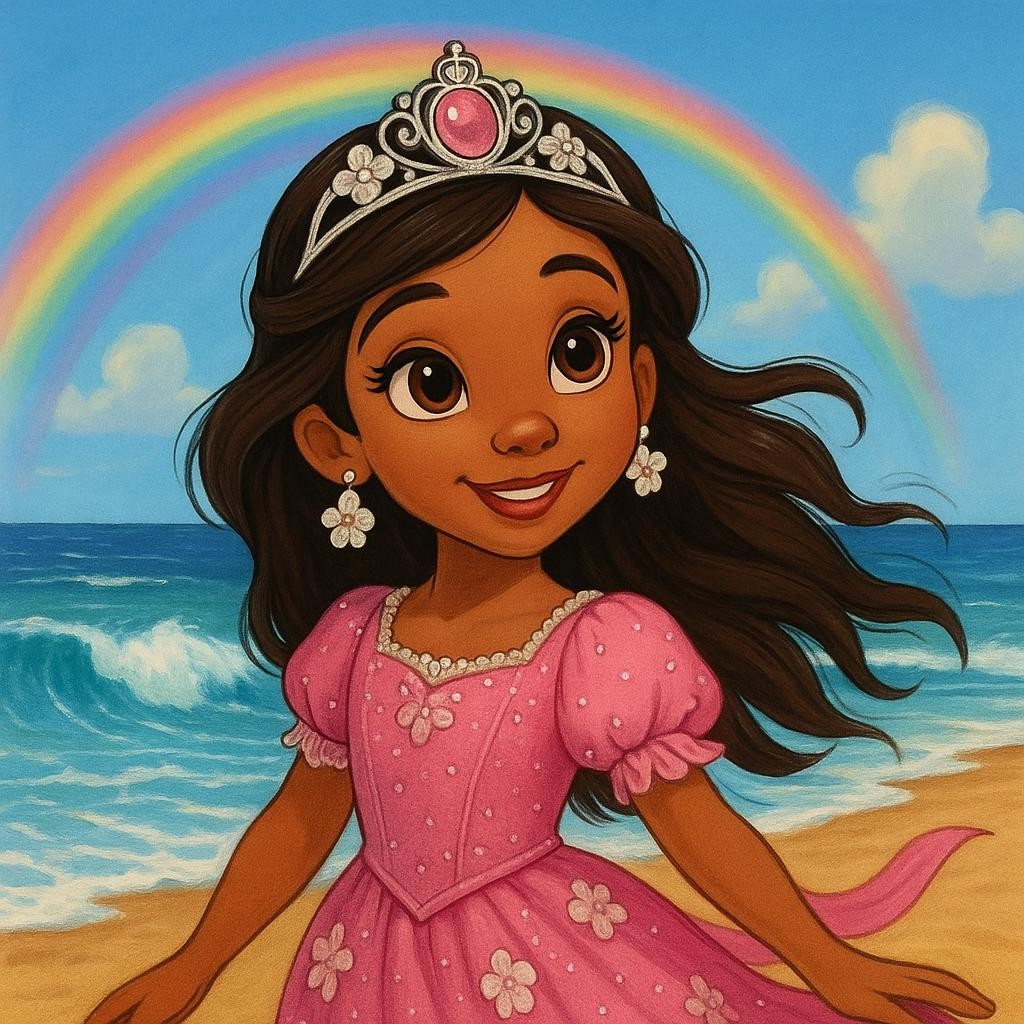 Sofia's Seaside Adventure cover illustration