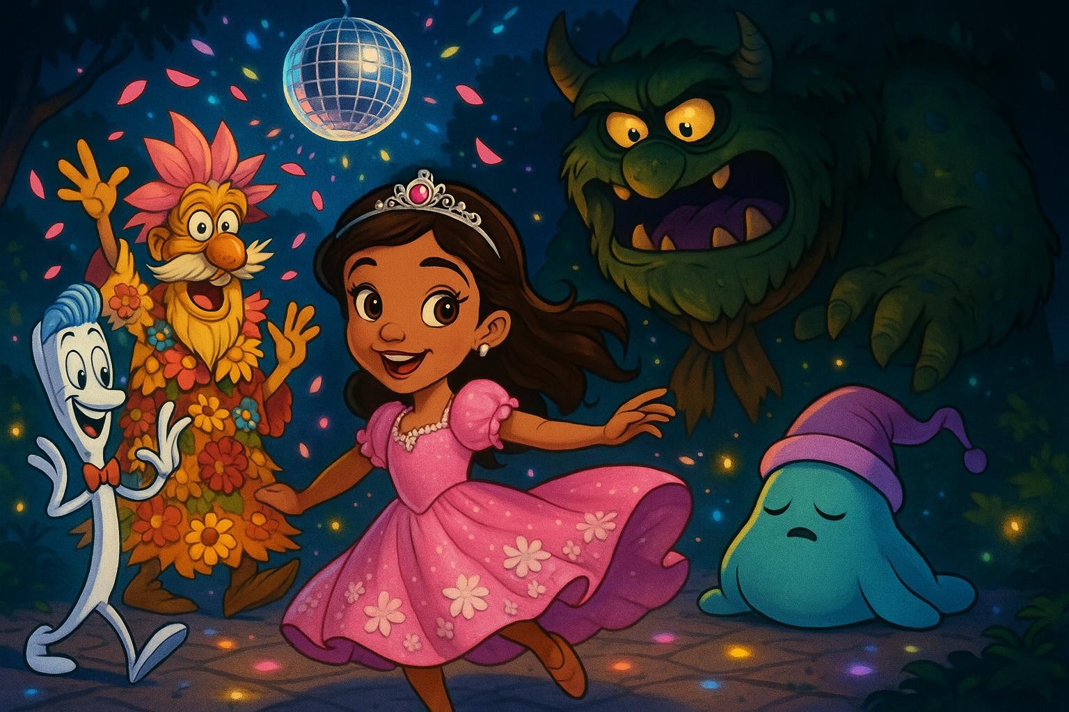 Disco Disaster and Pancake Pandemonium! cover illustration