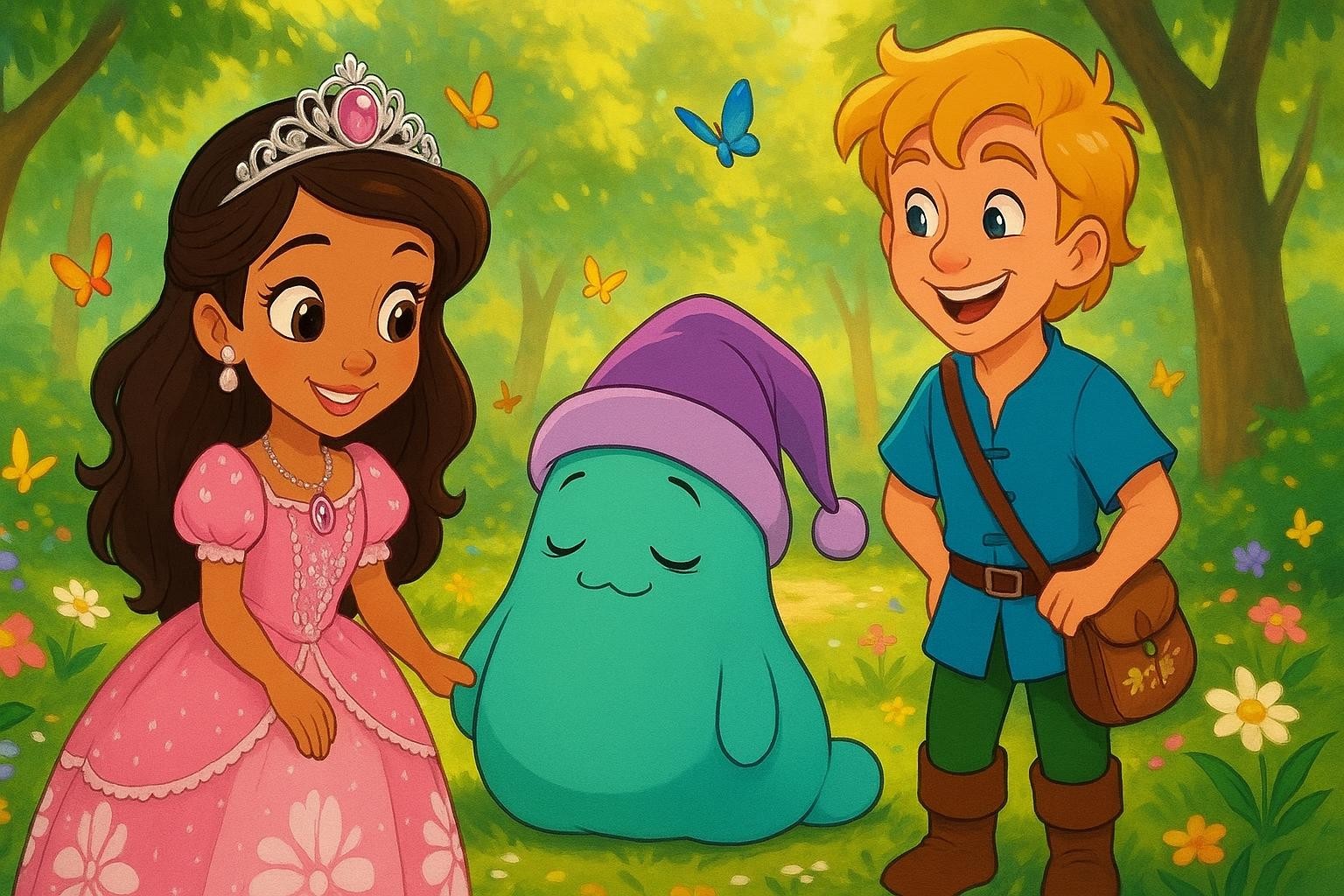 Sofia, Sleepy Slime, and the Fantastic Friendship Formula cover illustration