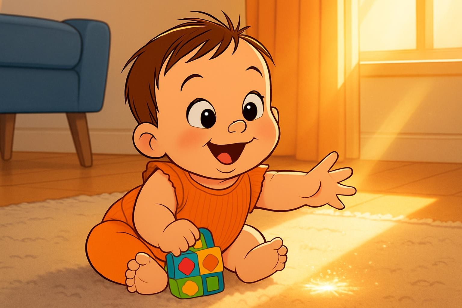 Sun-Dance on the Living-Room Rug cover illustration