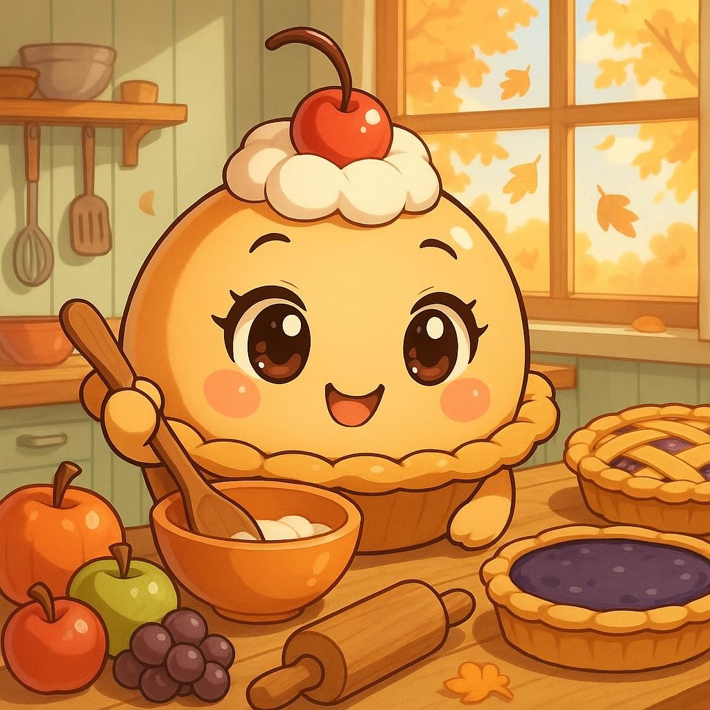 Cutie Pie's Thanksgiving Delight cover illustration