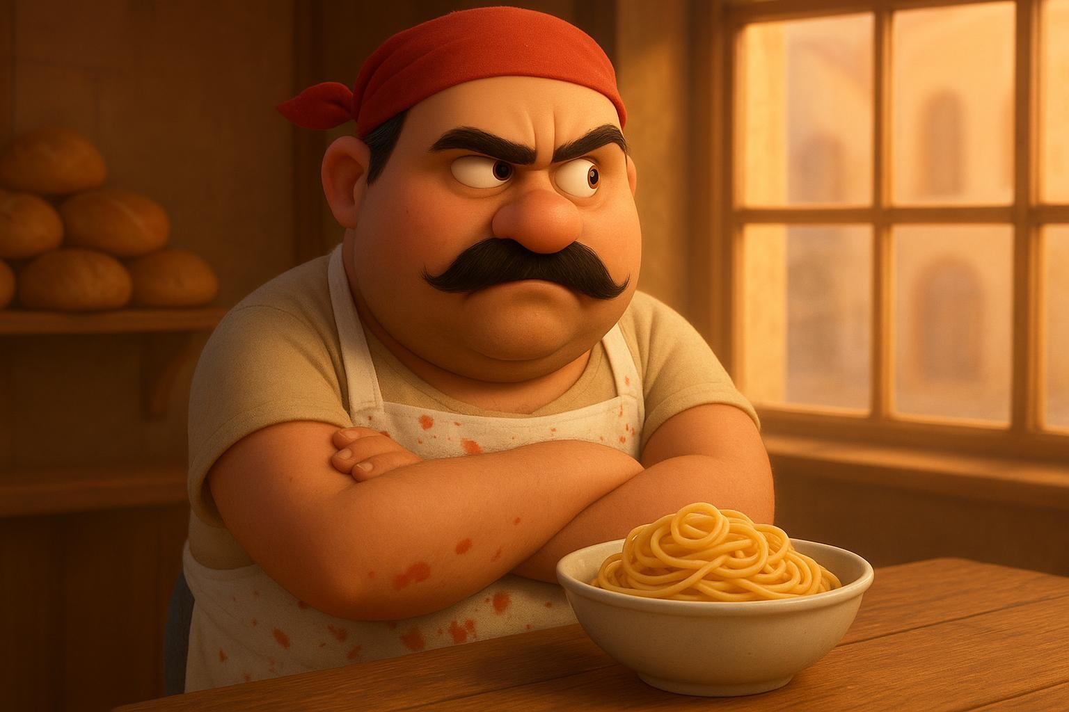 The Pizza Man and the Pasta cover illustration