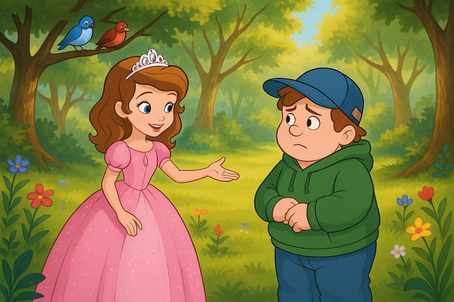 Sofia and the Curious Case of the Bashful Bully cover illustration