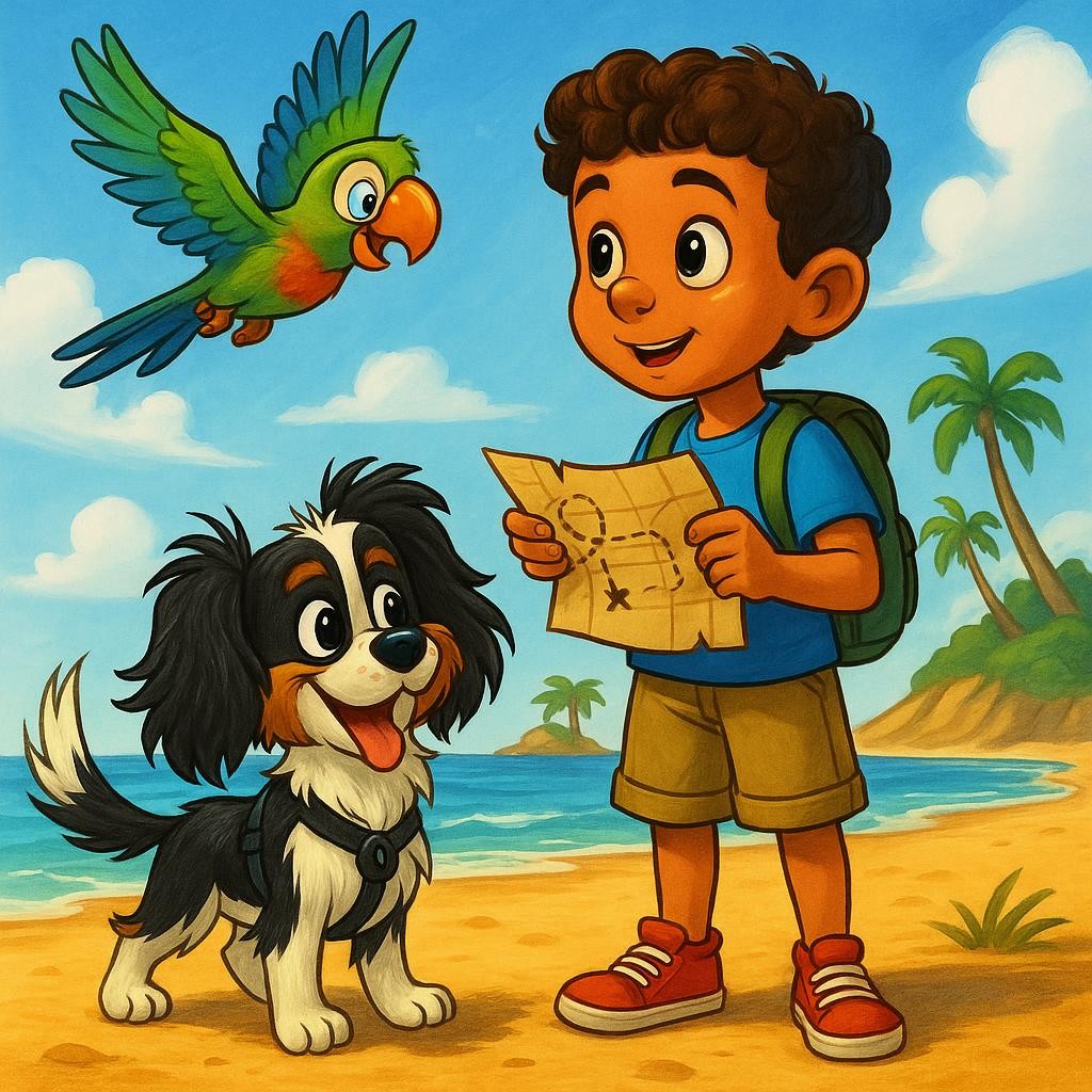 Sparks and Ned: Adventure in Romblon cover illustration