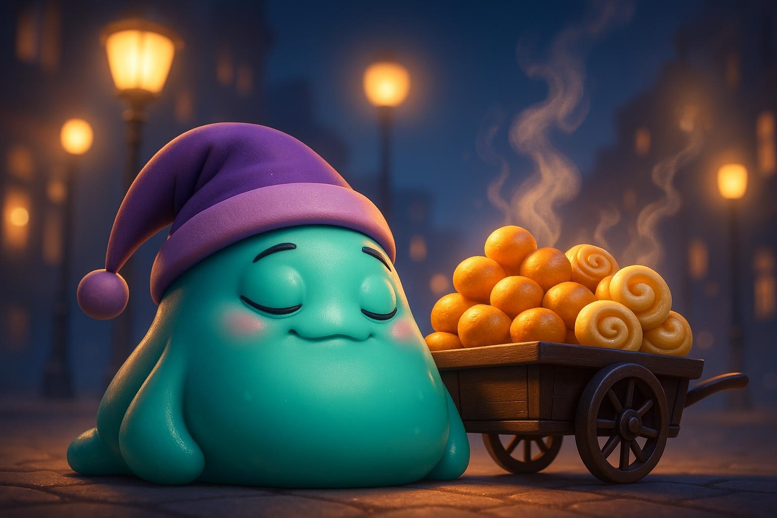 Sleepy Slime’s Snooze-Stand Switcheroo cover illustration