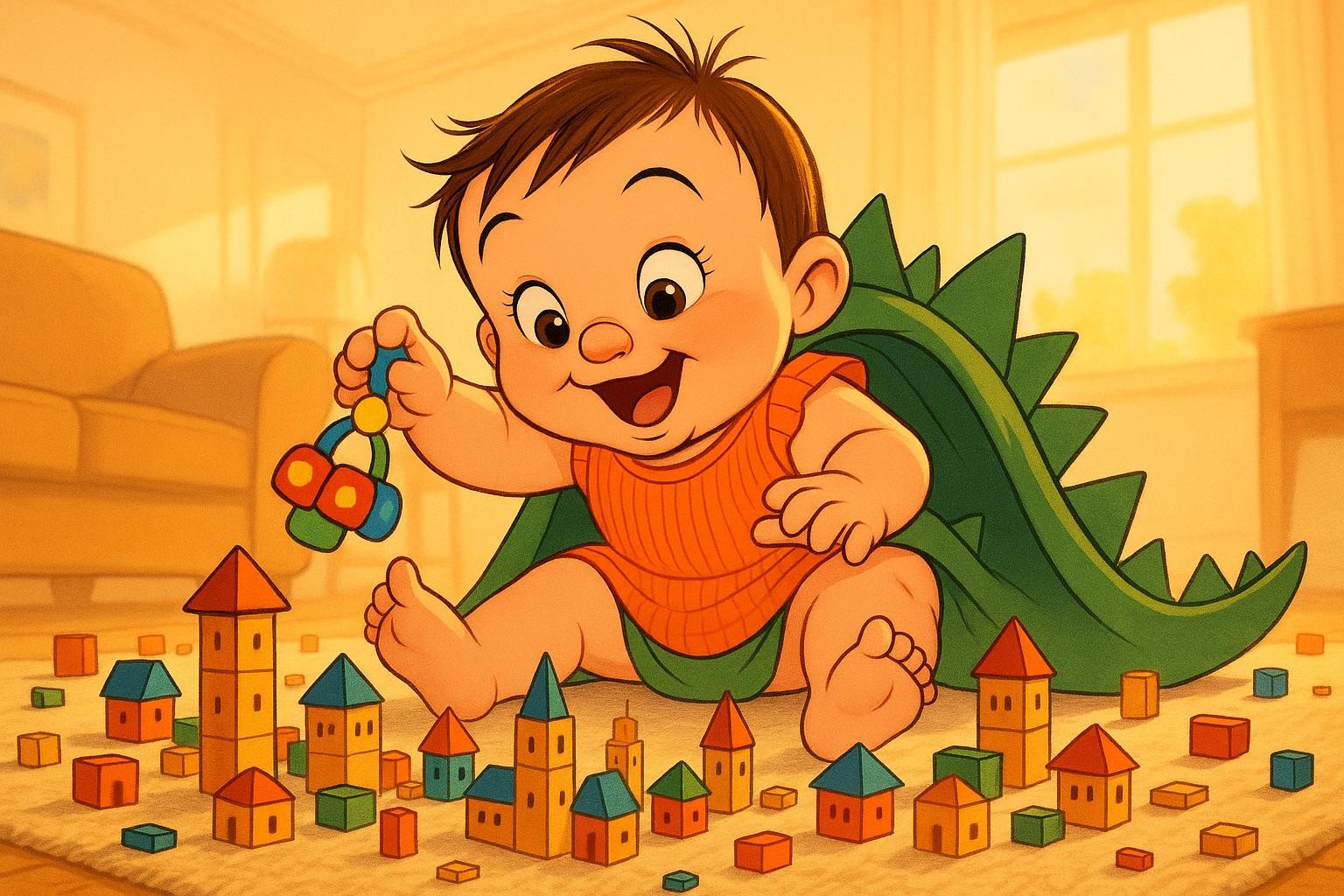 Gigglezilla: Alice’s Big, Gentle Roar cover illustration