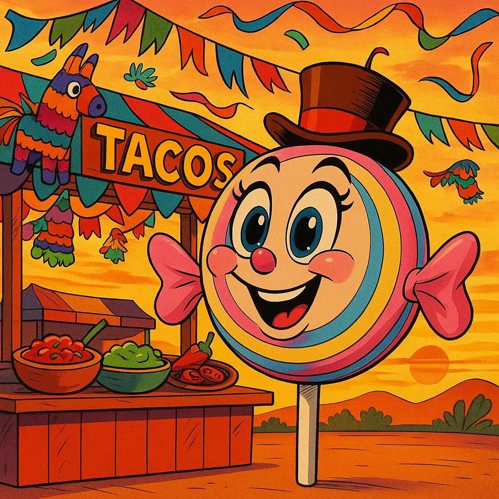 Candy Face's Spicy Adventure cover illustration