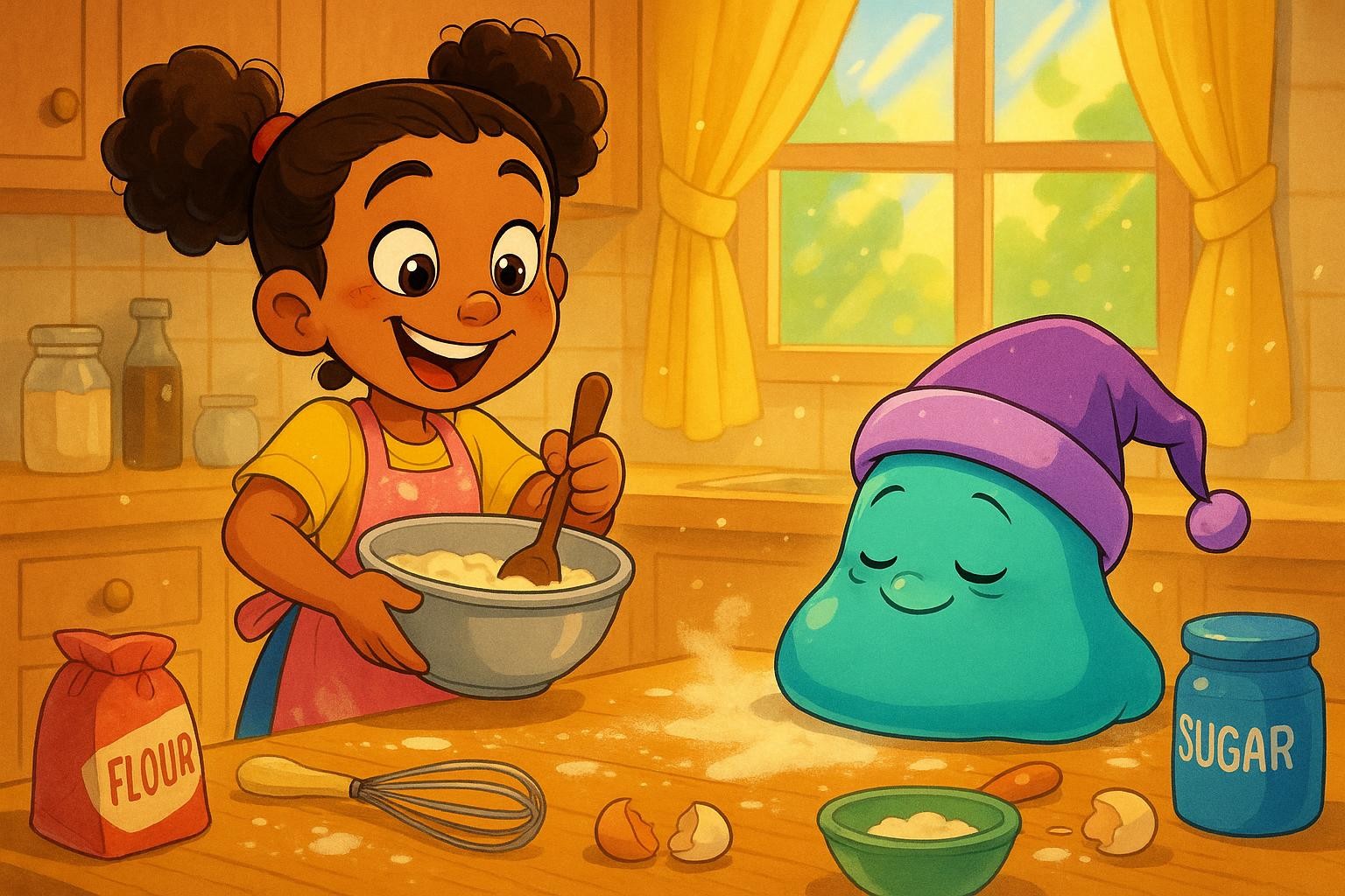 Sofia's Sleepy Slime Surprise cover illustration