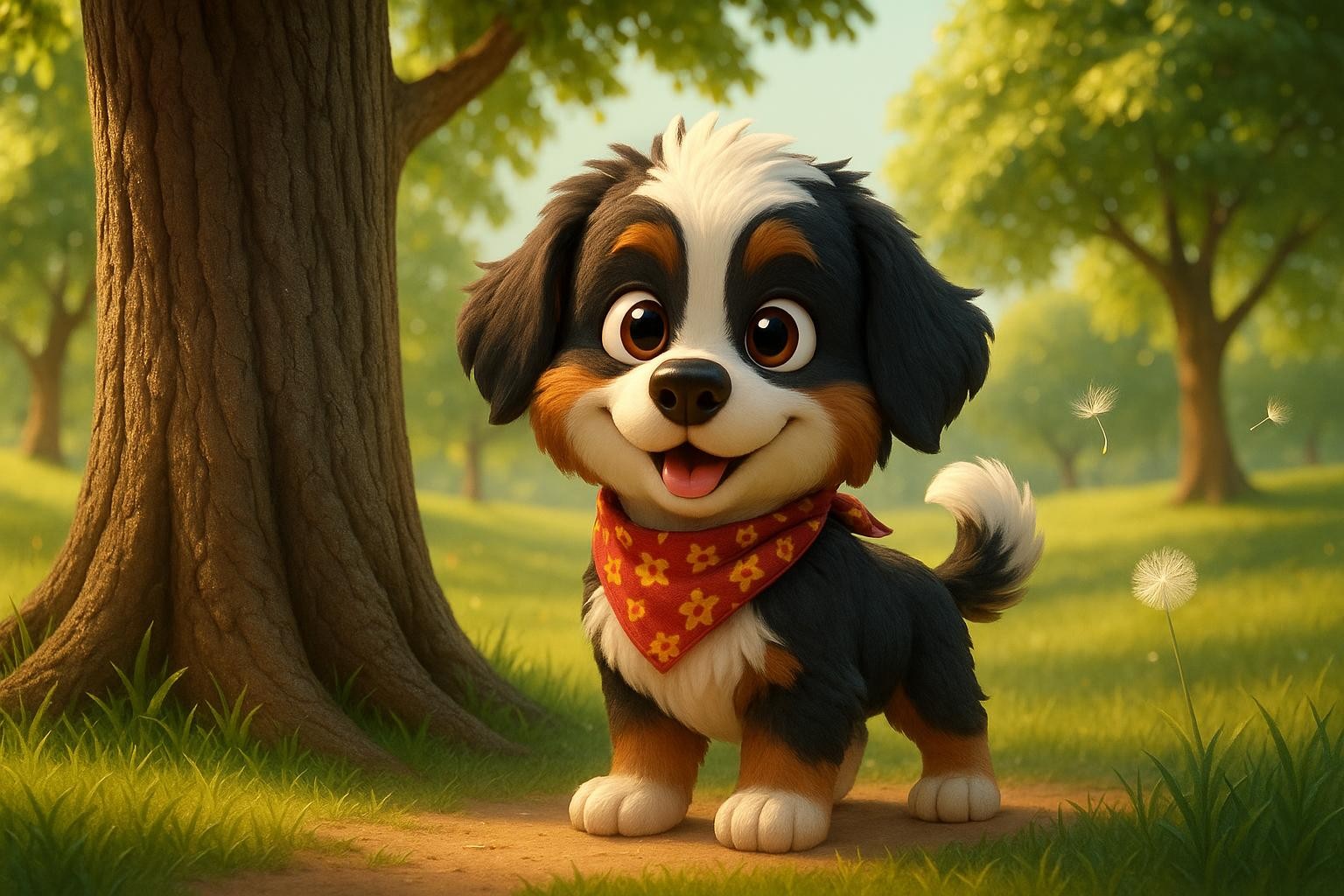 Mochi and the Gentle Tree Wiggle cover illustration