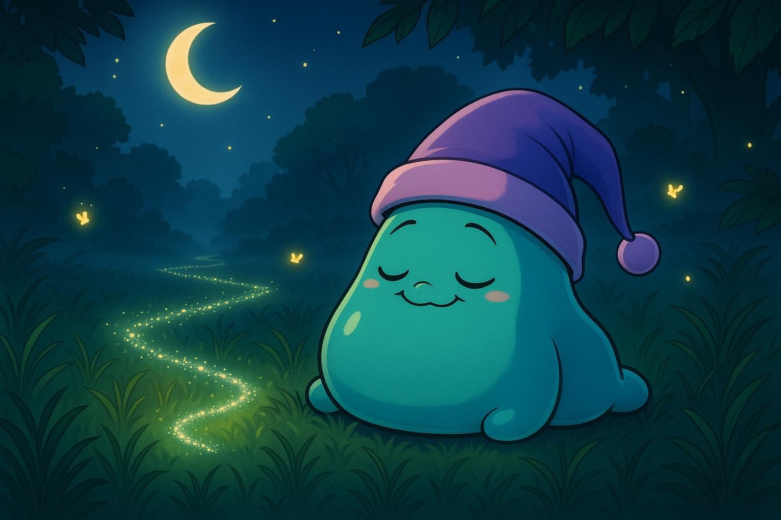 Sleepy Slime and the Sparkle-Snail Snag cover illustration