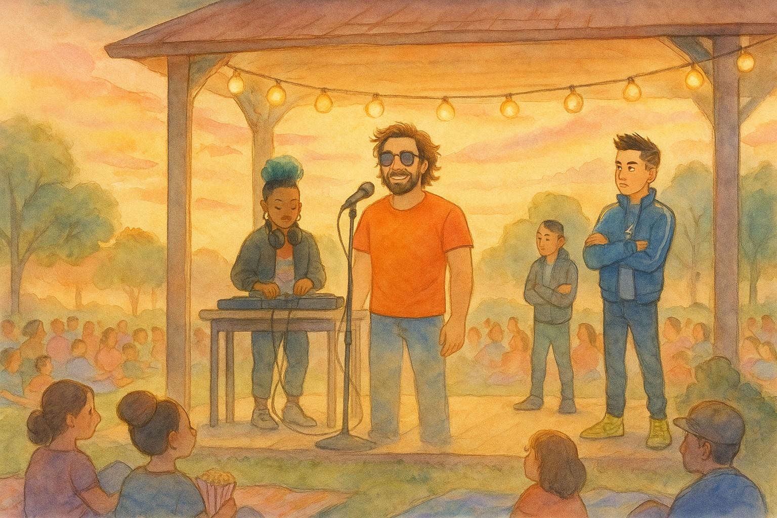 Beat Street Showdown: Justin Flips the Flow cover illustration