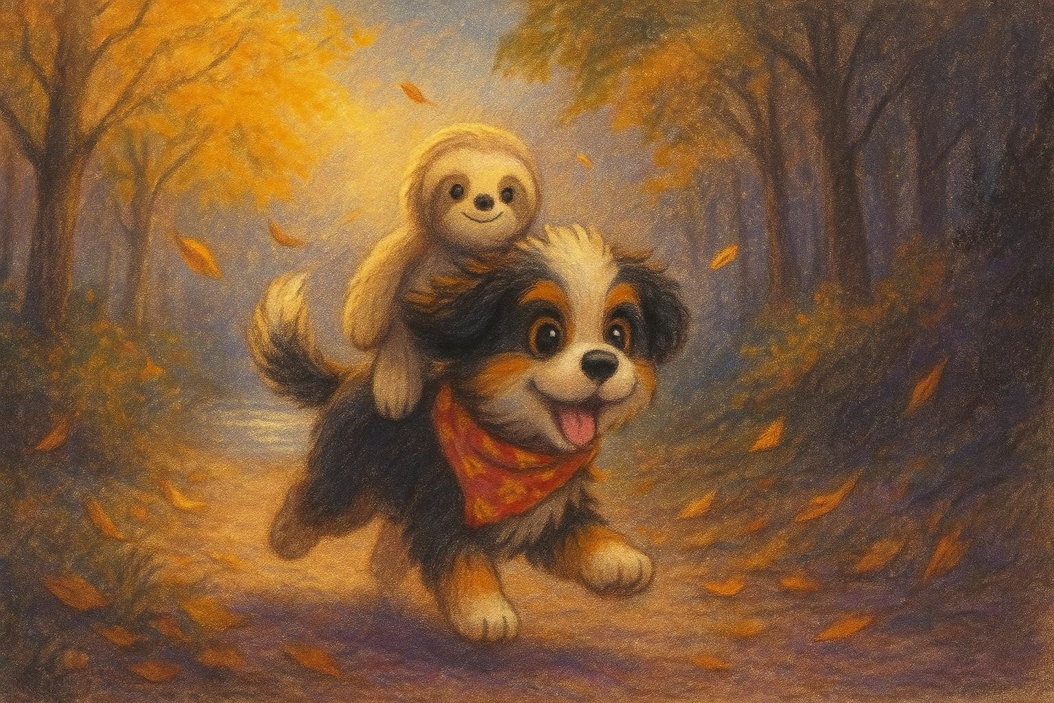 Puddle Polka at the Whispering Woods cover illustration