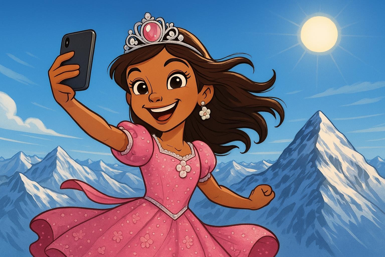 Sofia's Summit Selfie Surprise cover illustration